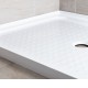 900x750mm Rectangle Shower Tray Center/Size Waste